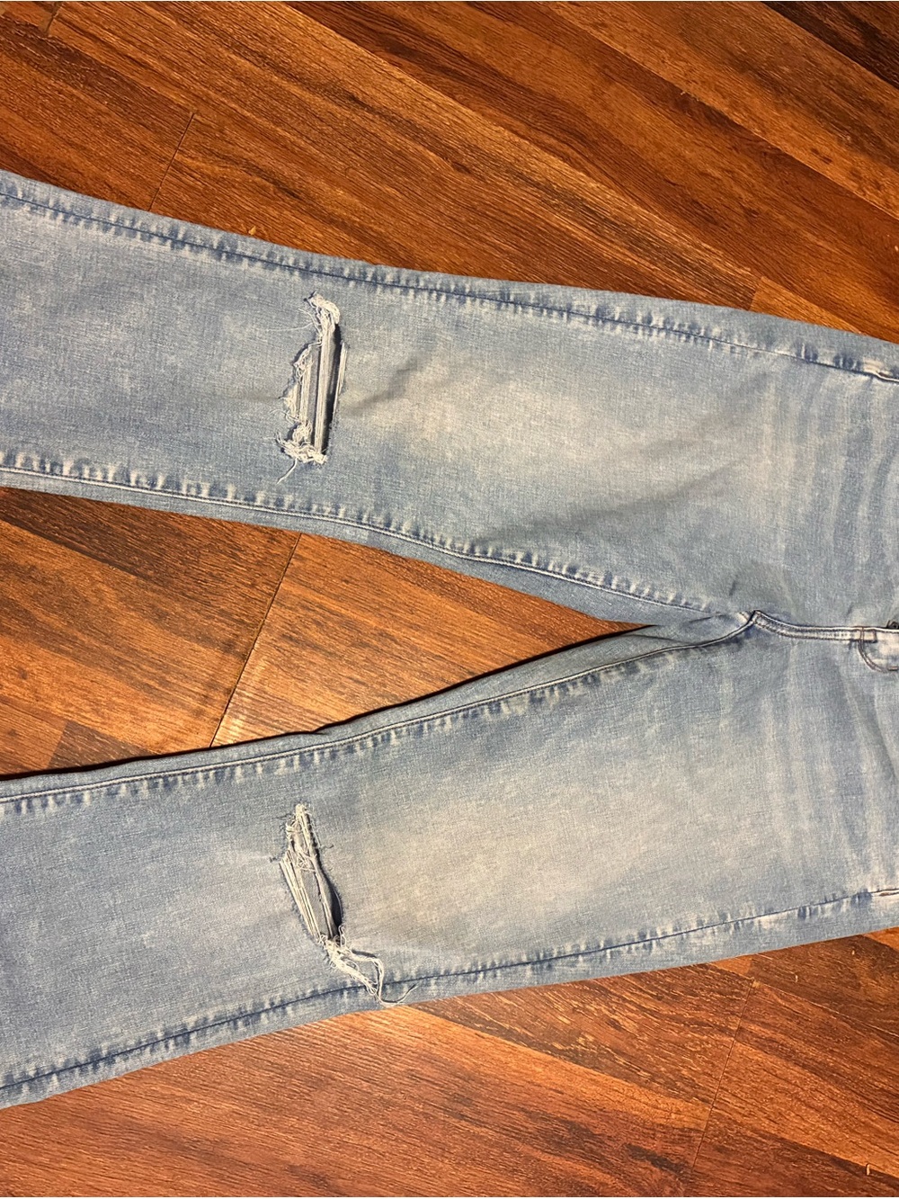 American Eagle Light Wash Stretch Denim Jeans